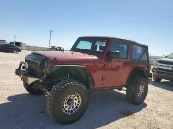  Salvage Jeep Wrangler