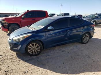  Salvage Hyundai ELANTRA