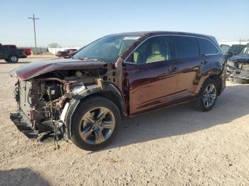  Salvage Toyota Highlander