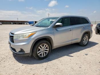  Salvage Toyota Highlander