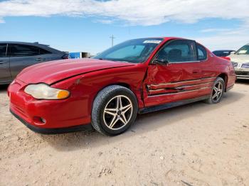  Salvage Chevrolet Monte Carlo