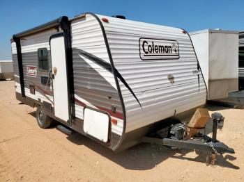 Salvage Coleman Travel Tra