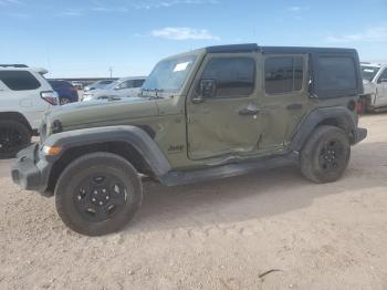  Salvage Jeep Wrangler