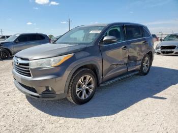  Salvage Toyota Highlander