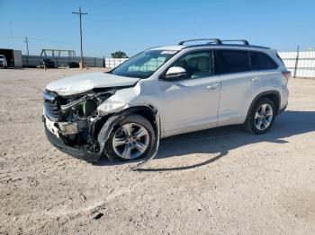  Salvage Toyota Highlander