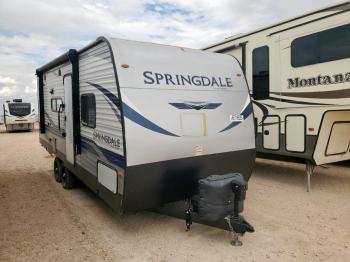  Salvage Springdale  Sprinter Travel Trl