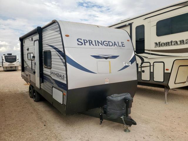  Salvage Springdale  Sprinter Travel Trl