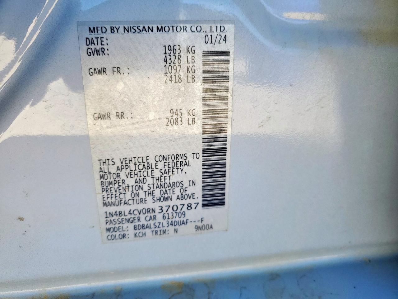 Nissan Altima Sr Image 8