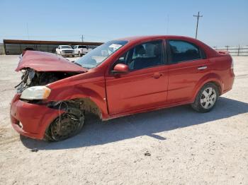  Salvage Chevrolet Aveo