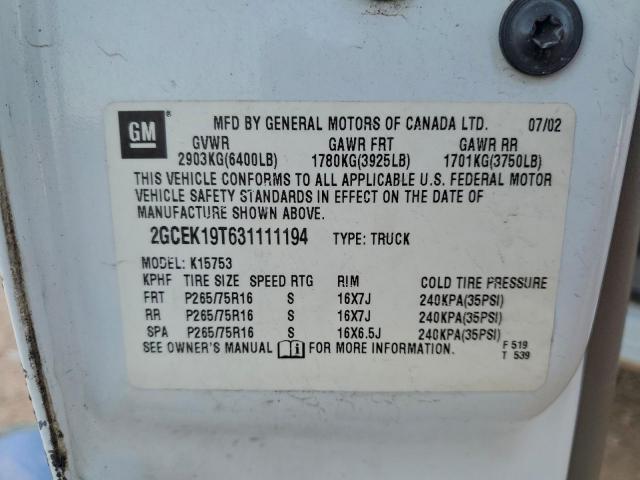 Chevrolet Silverado K1500 Image 8