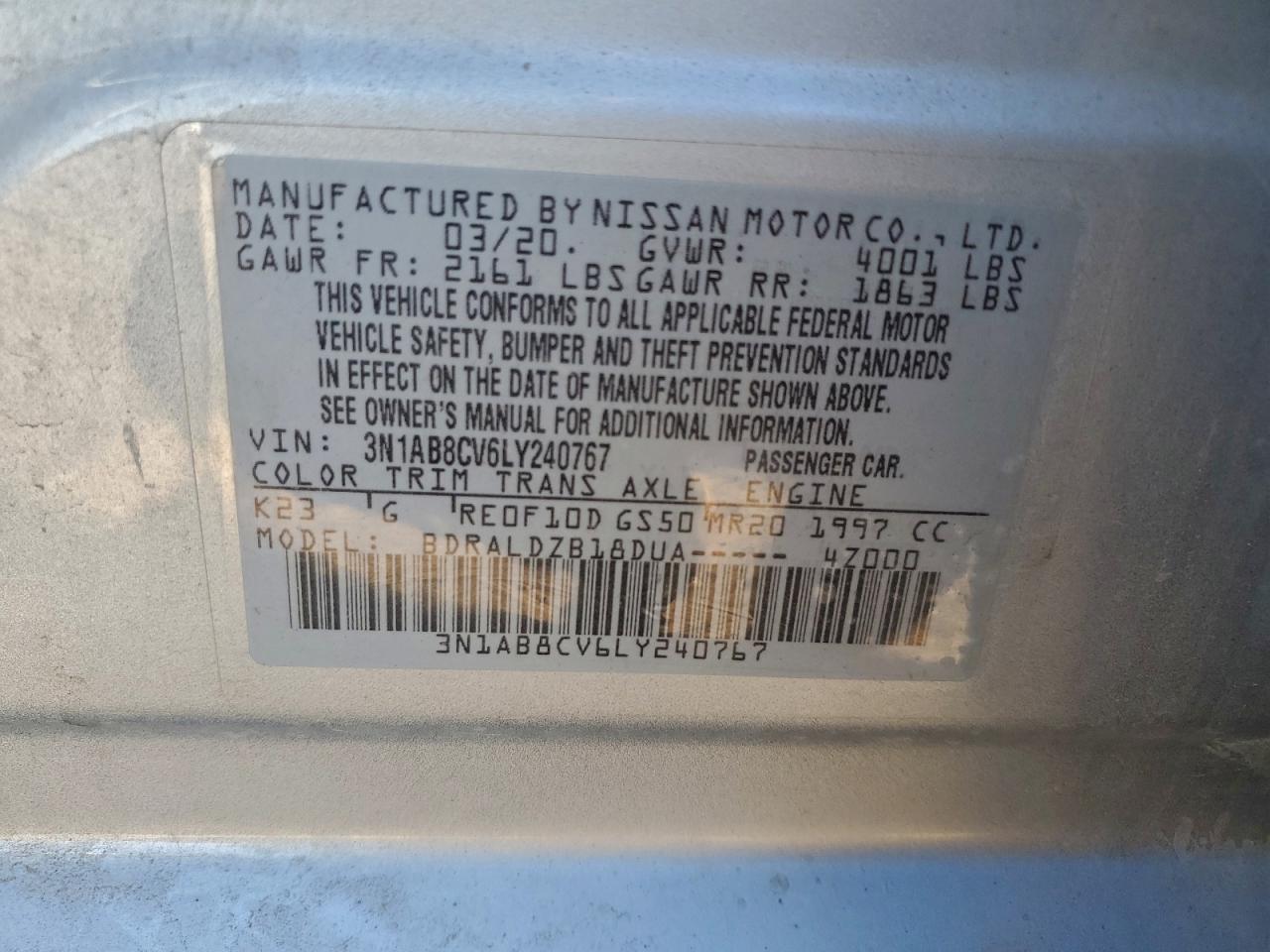 Nissan Sentra Sv Image 13