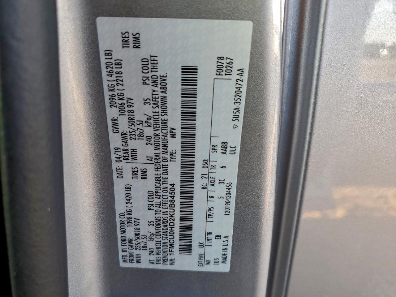 Ford Escape Sel Image 8