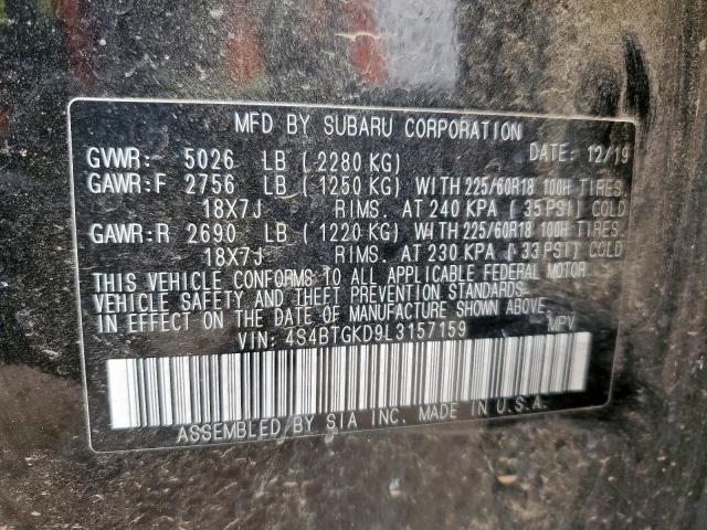 Subaru Outback Onyx Edition Xt Image 13