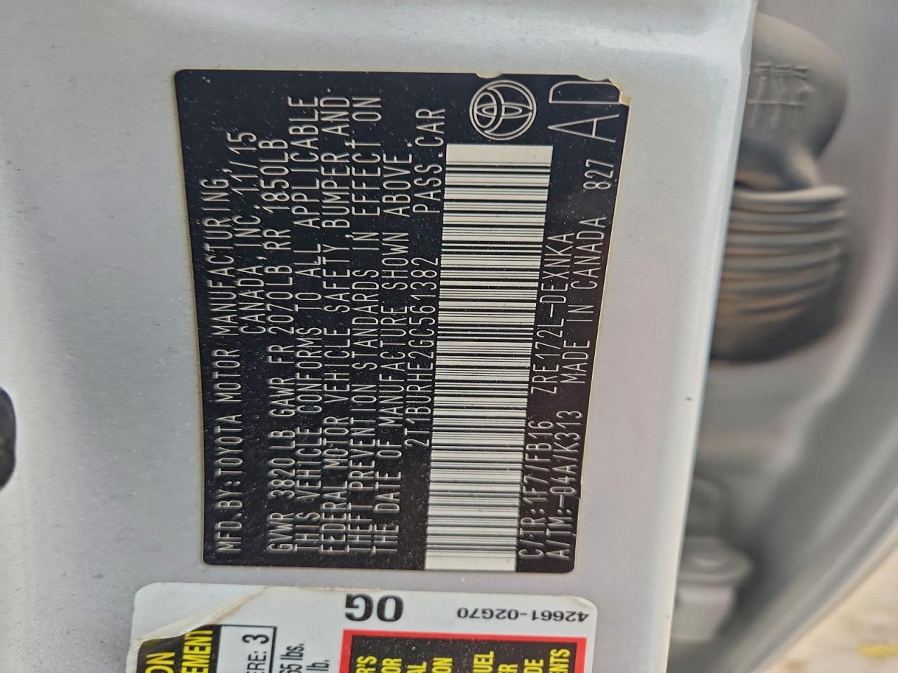 Toyota Corolla L Image 8