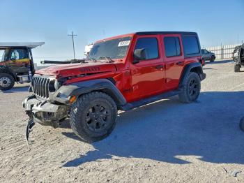  Salvage Jeep Wrangler