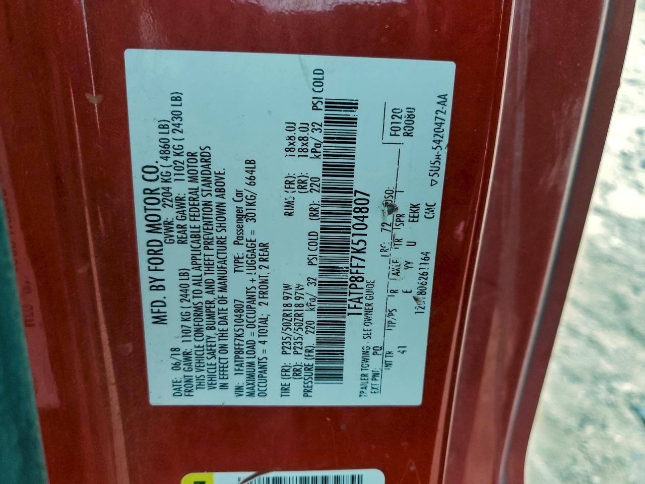 Ford Mustang Gt Image 10