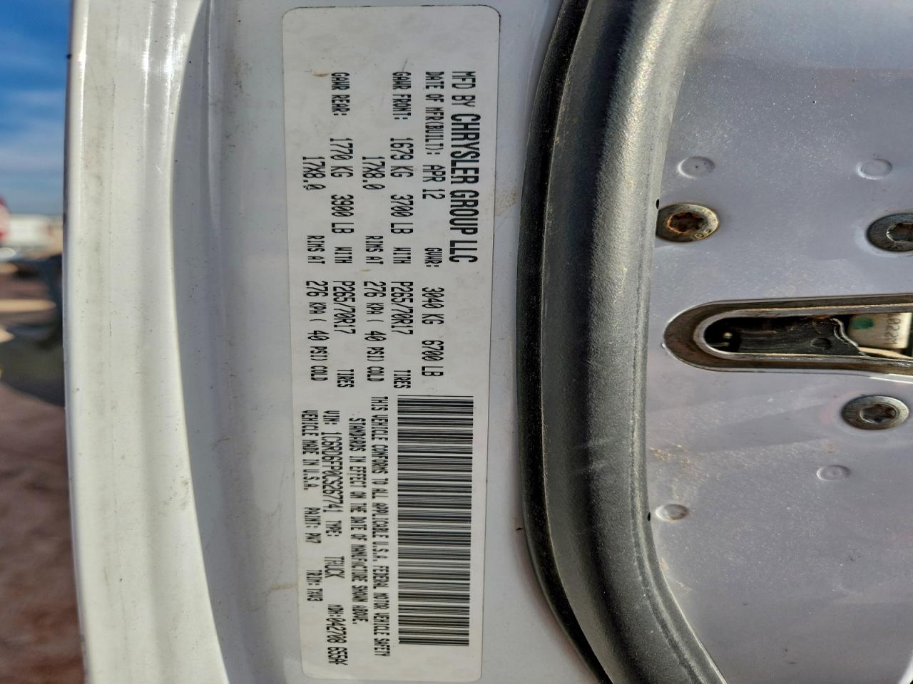 Dodge Ram 1500 St Image 12