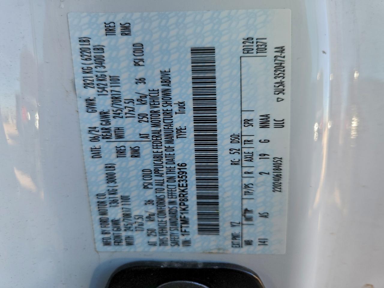 Ford F-150 Xl Image 8